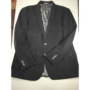 Sorento Velvet Blazer Mens 52L Smoking Jacket Coat Shawl Lapel